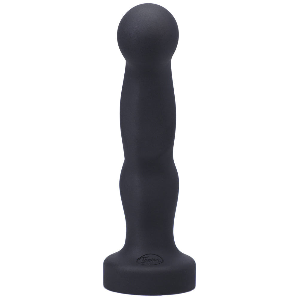 TANTUS P-SPOT VIBRATING DILDO BLACK ONYX