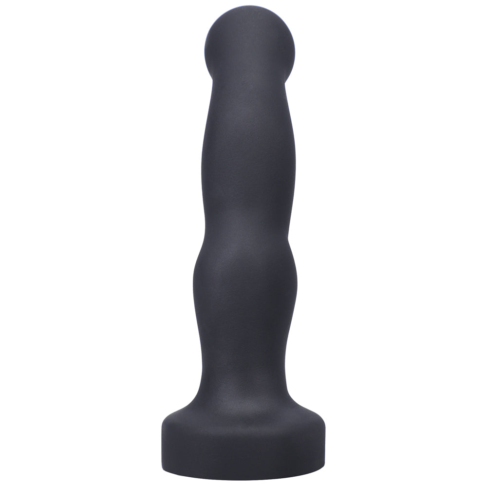 TANTUS P-SPOT VIBRATING DILDO BLACK ONYX