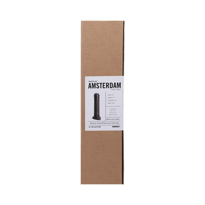 TANTUS AMSTERDAM SOFT DILDO BLACK (BOX)