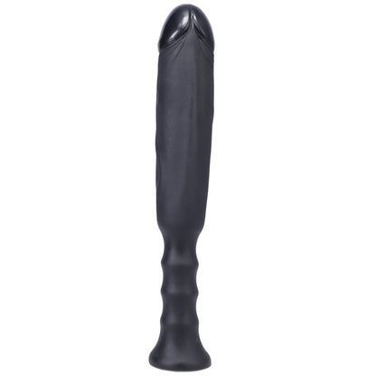 TANTUS - ANACONDA ERGONOMIC HANDLE DILDO ONYX