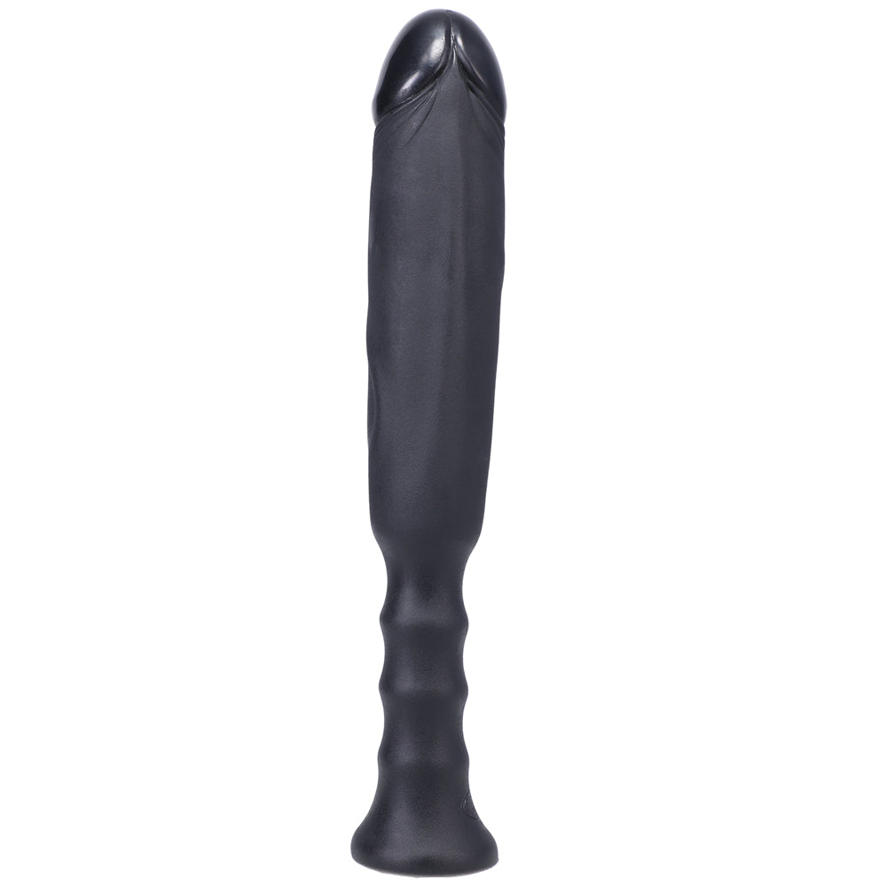 TANTUS ANACONDA ERGONOMIC HANDLE DILDO ONYX