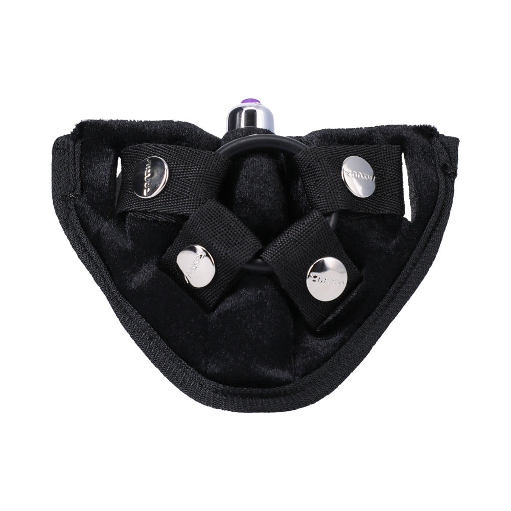 TANTUS CURVE STRAP-ON HARNESS KIT MIDNIGHT PURPLE