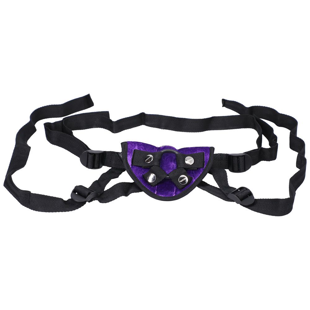 TANTUS SPORT VIBRATING DILDO KIT AMETHYST