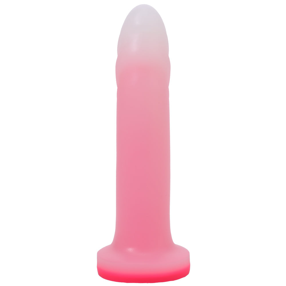 TANTUS - FLURRY O2 DUAL DENSITY G-SPOT DILDO ROSE QUARTZ
