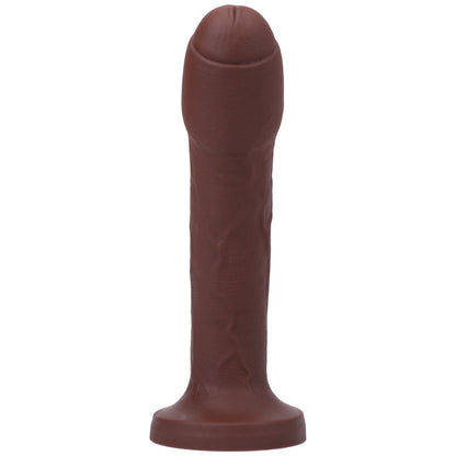 TANTUS UNCUT #2 O2 DUAL DENSITY DILDO ESPRESSO