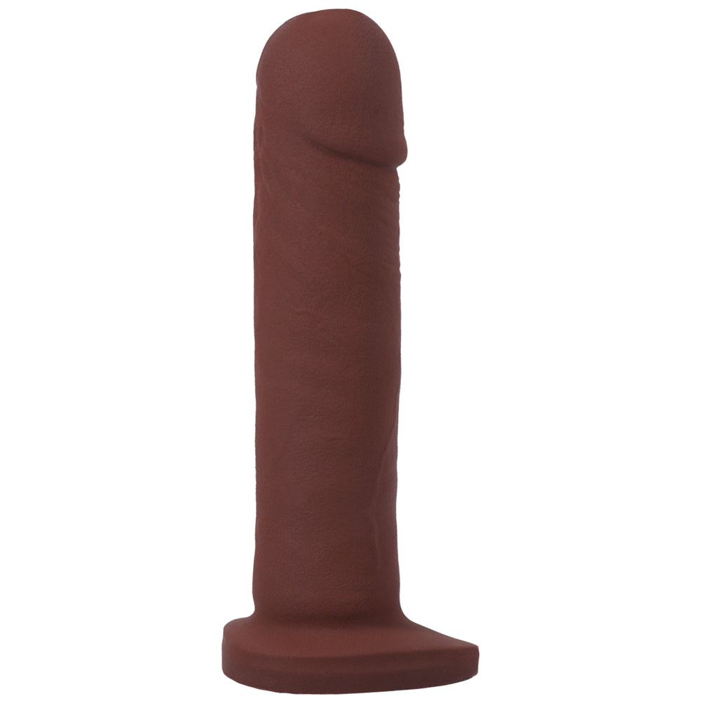 TANTUS - ALAN O2 DUAL DENSITY VIBRATING DILDO KIT ESPRESSO (BAG)