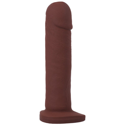 TANTUS - ALAN O2 DUAL DENSITY VIBRATING DILDO KIT ESPRESSO (BAG)