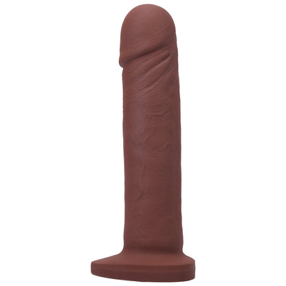 TANTUS ALAN O2 DUAL DENSITY VIBRATING DILDO KIT ESPRESSO (BAG)
