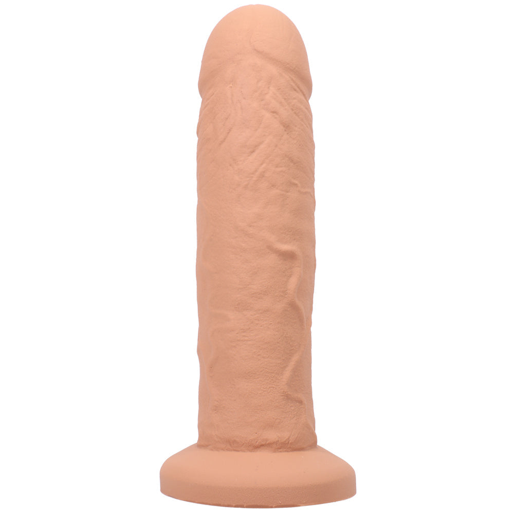 TANTUS SAM O2 VIBRATING DUAL DENSITY DILDO KIT CARAMEL (BAG)