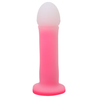 TANTUS - DUCHESS O2 DUAL DENSITY VIBRATING DILDO ROSE QUARTZ