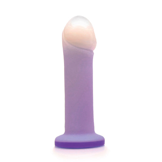 TANTUS DUCHESS O2 DUAL DENSITY VIBRATING DILDO TWILIGHT