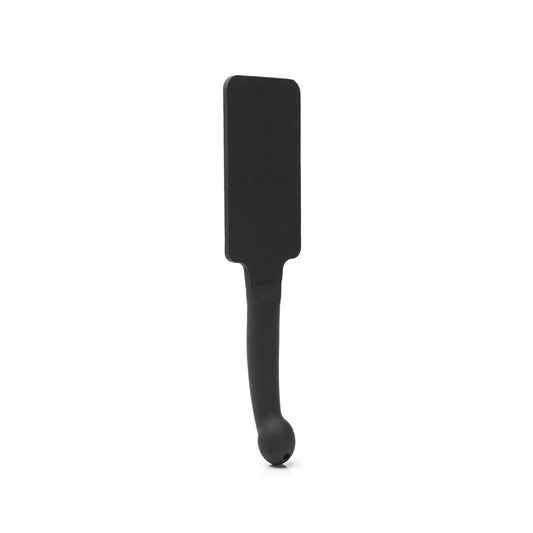 TANTUS - PLUNGE PADDLE DILDO ONYX (BAG)