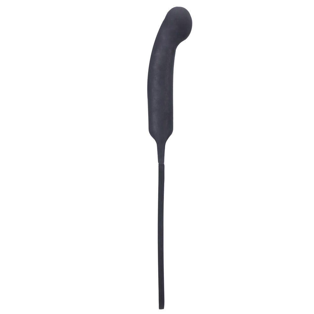 TANTUS - PLUNGE PADDLE DILDO ONYX (BAG)