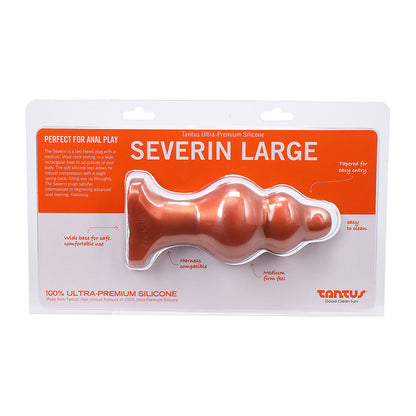 TANTUS - SEVERIN LARGE SUPER SOFT ANAL PLUG COPPER