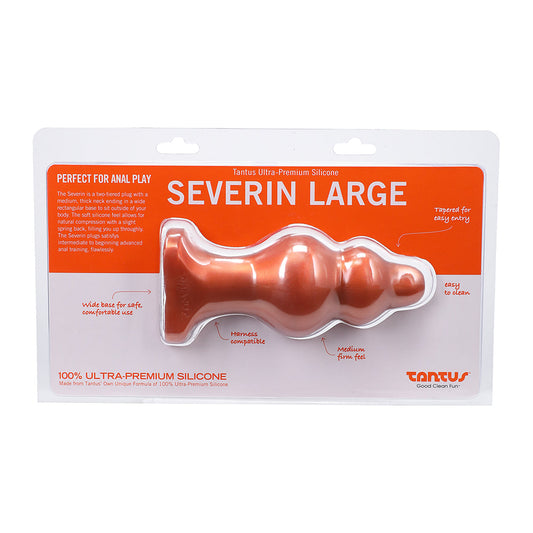 TANTUS - SEVERIN LARGE SUPER SOFT ANAL PLUG COPPER