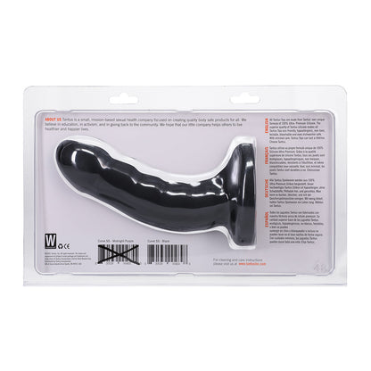 TANTUS - DILDO CURVO PARA PUNTO G SÚPER SUAVE ONYX