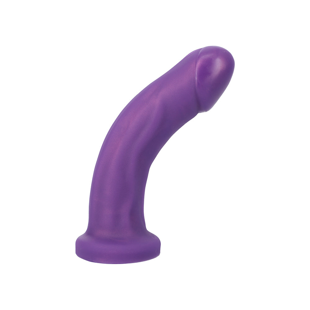 TANTUS - ADAM SUPER SOFT SEMI-REALISTIC DILDO AMETHYST