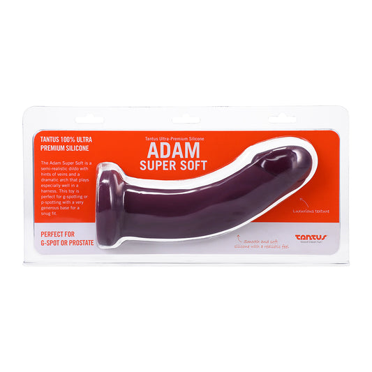TANTUS - ADAM SUPER SOFT SEMI-REALISTIC DILDO CURRANT