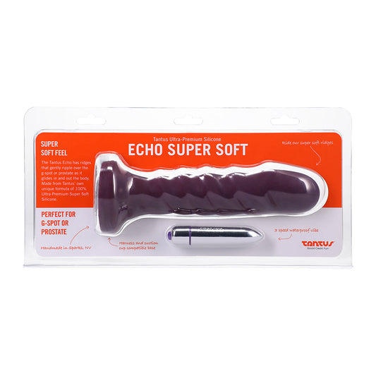 TANTUS - ECHO SUPER SOFT DILDO CURRANT