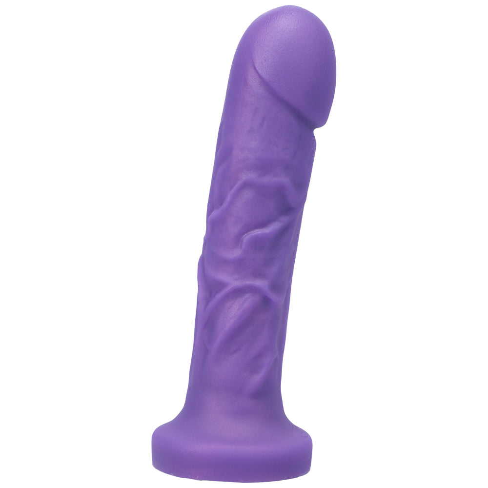 TANTUS GOLIATH SOFT VIBRATING DILDO KIT AMETHYST