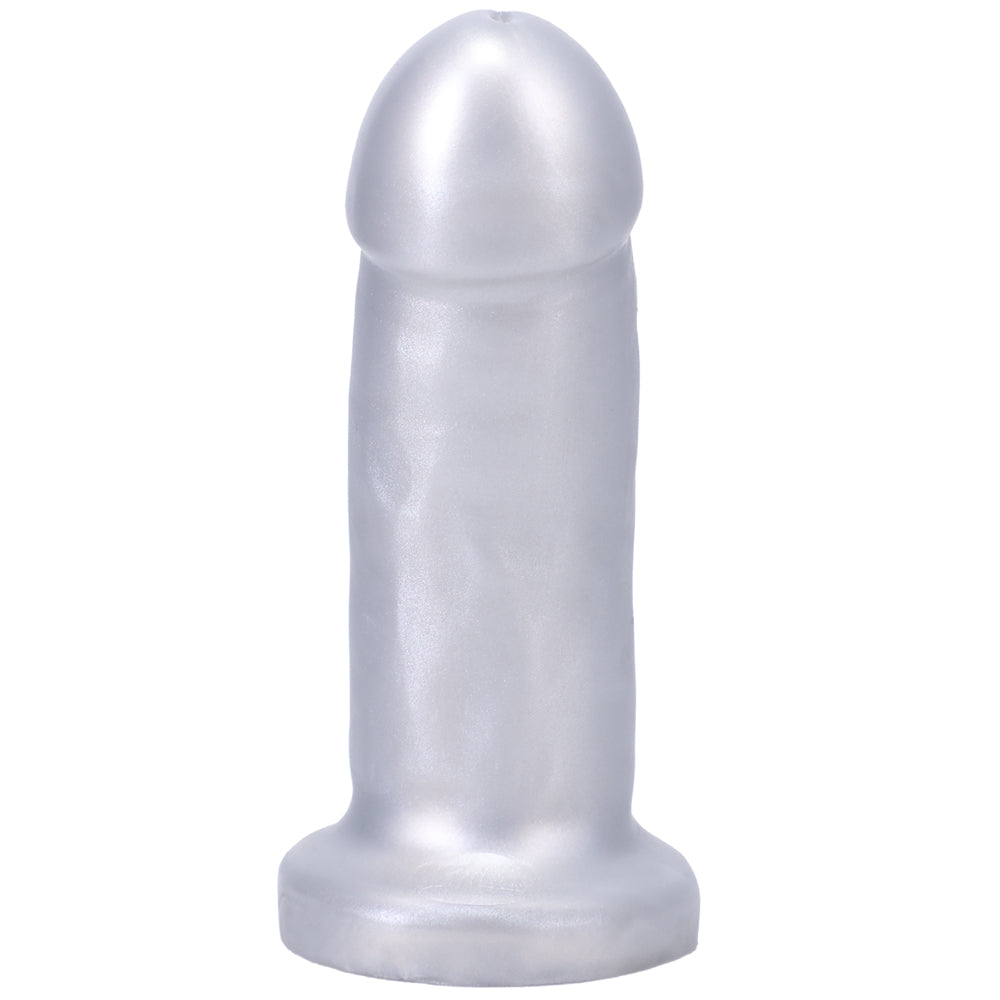TANTUS THEY/THEM SUPER SOFT DILDO SILVER
