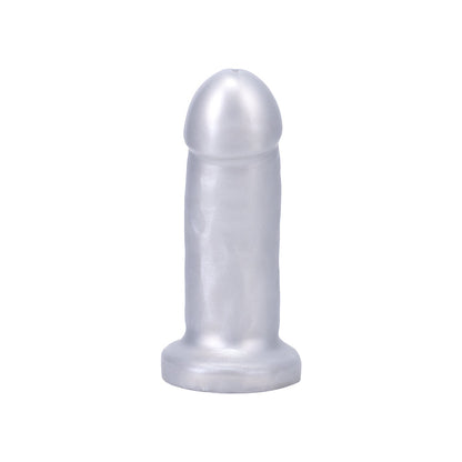 TANTUS - THEY/THEM SUPER SOFT DILDO SILVER