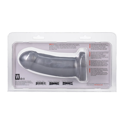 TANTUS - THEY/THEM SUPER SOFT DILDO SILVER
