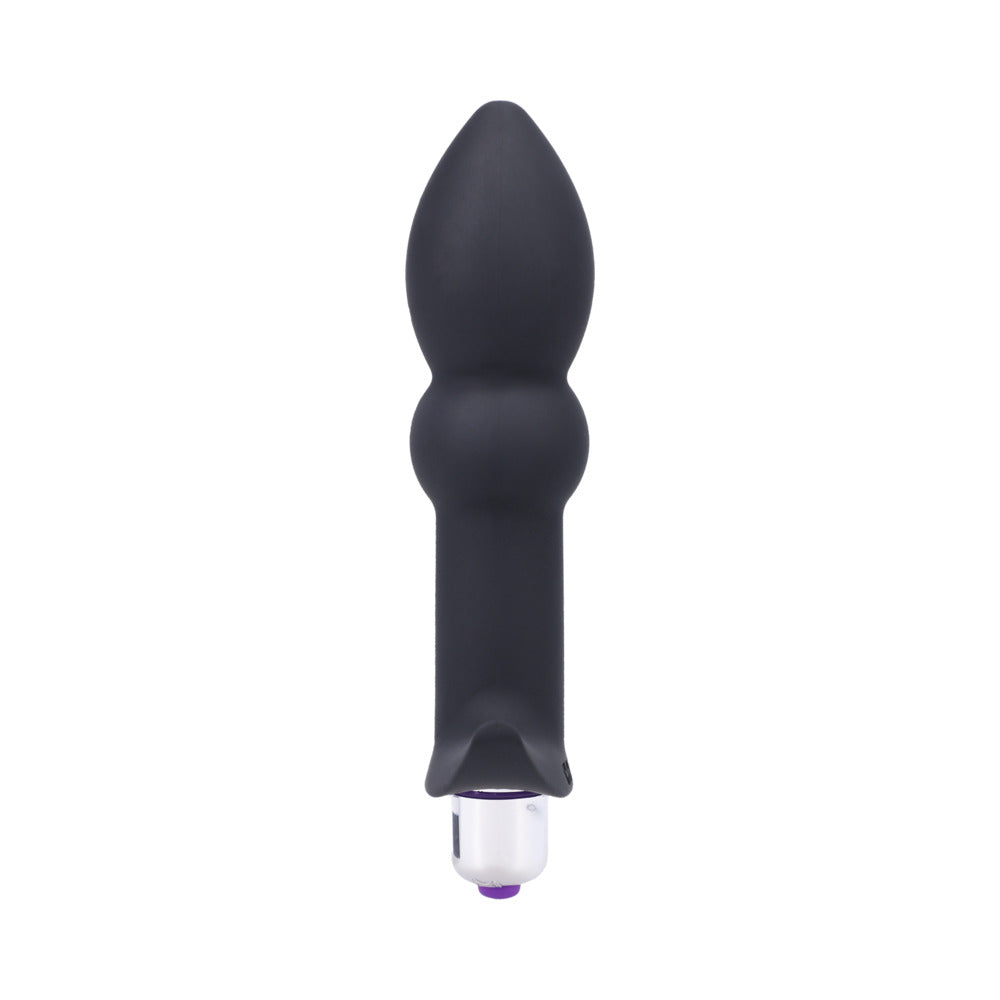 TANTUS PERFECT PLUG PLUS VIBRATING ANAL PLUG ONYX
