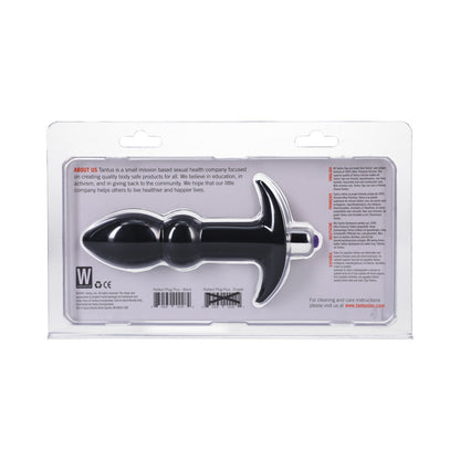TANTUS - PERFECT PLUG PLUS VIBRATING ANAL PLUG ONYX