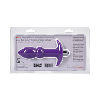 TANTUS - PERFECT PLUG PLUS VIBRATING ANAL PLUG LILAC