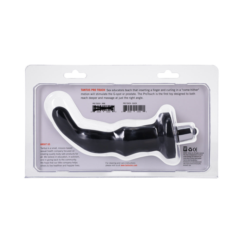 TANTUS - PROTOUCH VIBRATING G-SPOT AND PROSTATE MASSAGER BLACK