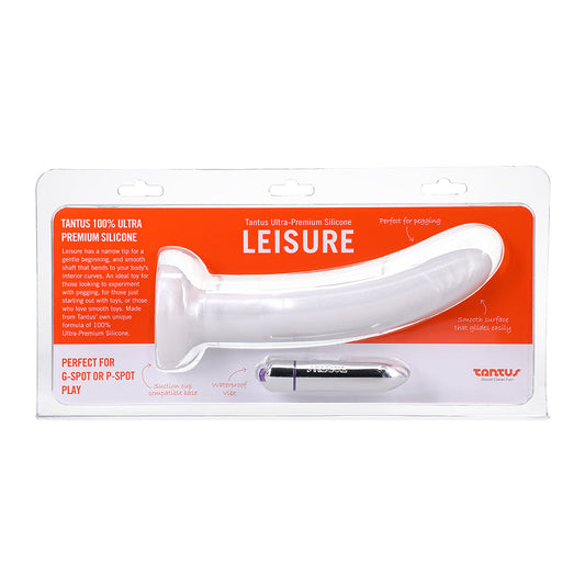 TANTUS - LEISURE VIBRATING DILDO PEARL
