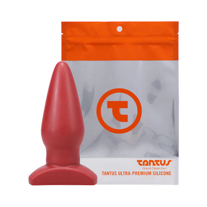 TANTUS - TAPÓN ANAL RINGO COLOR CARMESÍ (BOLSA)