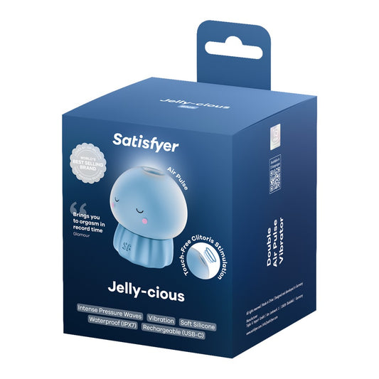 SATISFYER - JELLY-CIOUS - BABY BLUE