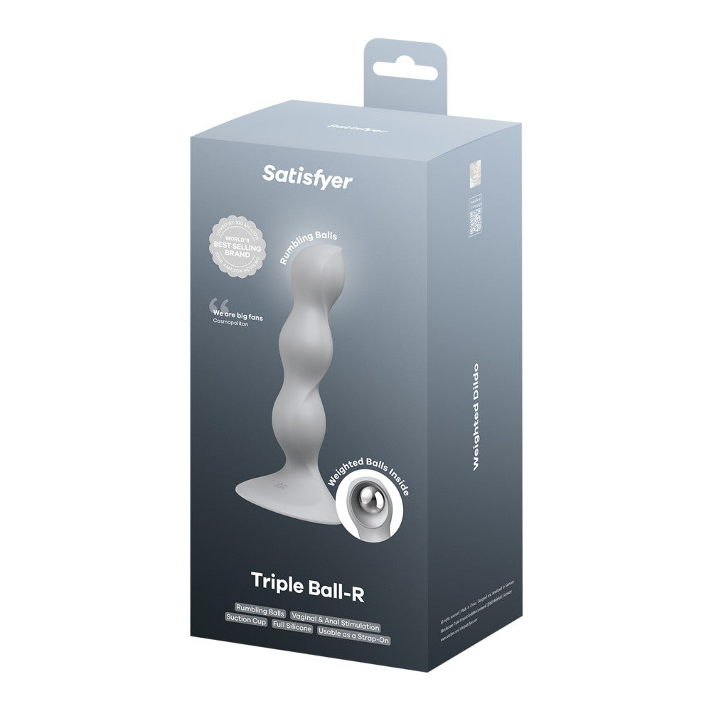 SATISFYER - TRIPLE BALL-R - GREY