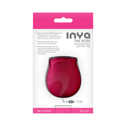 NS NOVELTIES - INYA THE ROSE RECHARGEABLE SUCTION VIBE