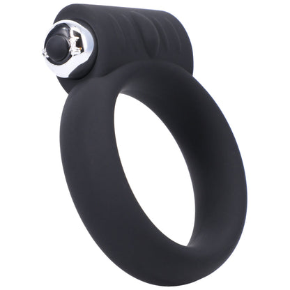 TANTUS - VIBRATING C-RING 2 IN. ONYX (BAG)
