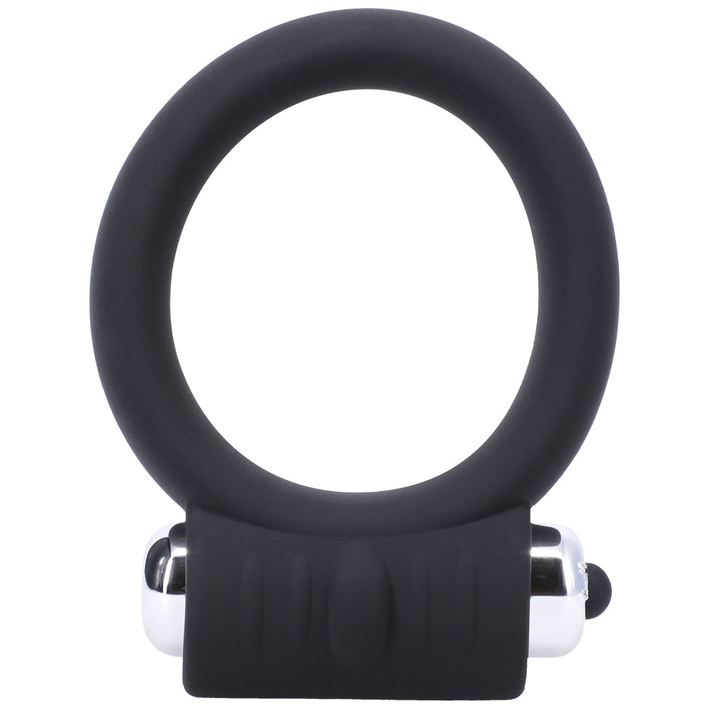 TANTUS - VIBRATING C-RING 2 IN. ONYX (BAG)