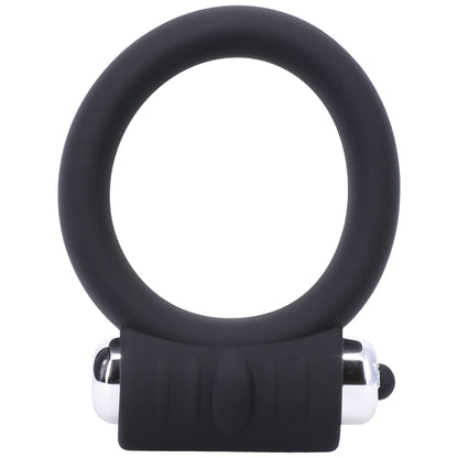 TANTUS - VIBRATING C-RING 2 IN. ONYX (BAG)
