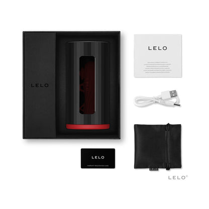 LELO - F1S V2 MASTURBATOR BLACK/RED