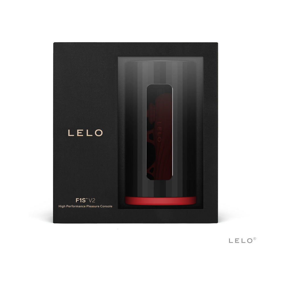 LELO - F1S V2 MASTURBATOR BLACK/RED