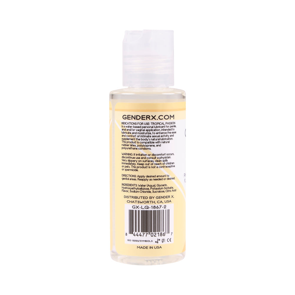 GENDER X - LUBRICANTE CON SABOR PACK DE 3 TAMAÑO VIAJE
