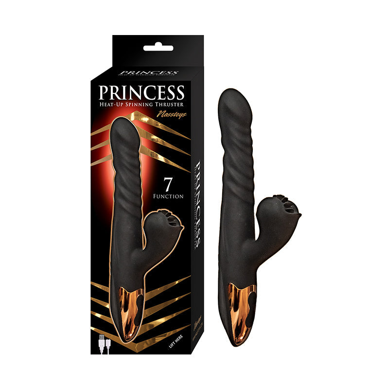 NASSTOYS - PRINCESS HEAT-UP SPINNING THRUSTER - BLACK