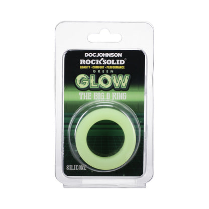 ROCK SOLID SILA-FLEX GLOW-IN-THE-DARK BIG O C-RING GREEN