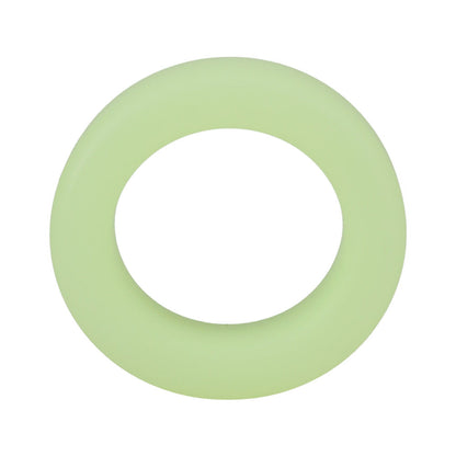 ROCK SOLID SILA-FLEX GLOW-IN-THE-DARK BIG O C-RING GREEN