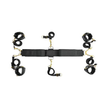 SPORTSHEETS SPECIAL EDITION UNDER THE BED RESTRAINT SET BLACK
