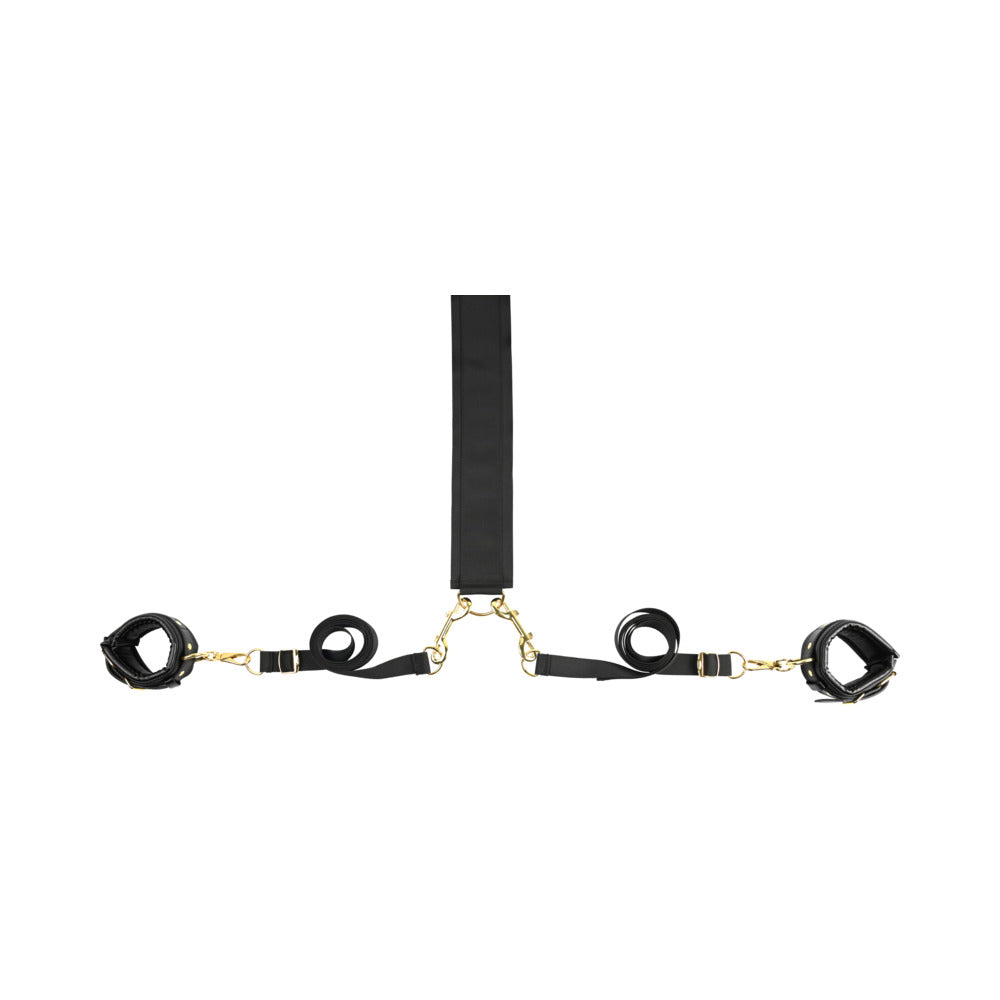 SPORTSHEETS SPECIAL EDITION UNDER THE BED RESTRAINT SET BLACK