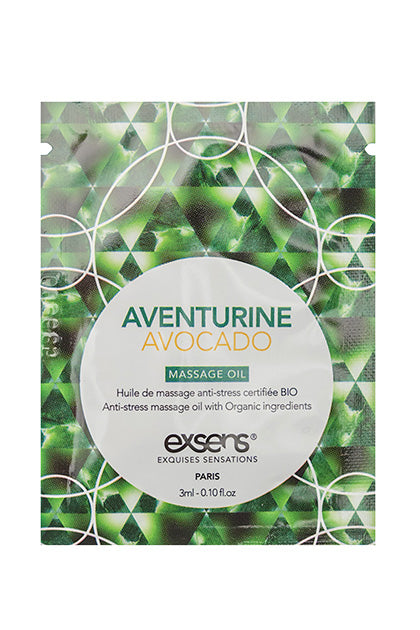 EXSENS - AVENTURINE AVOCADO MASSAGE OIL 3 ML