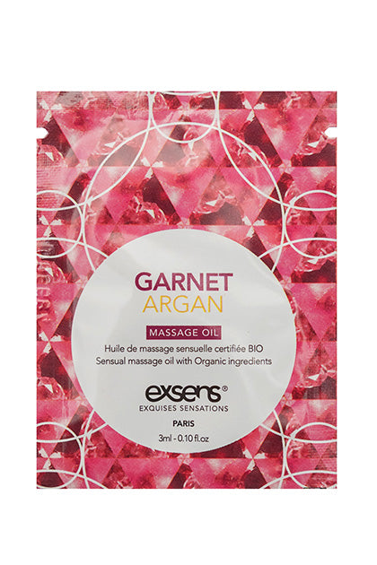 Garnet Argan Massage Oil 3ml.
