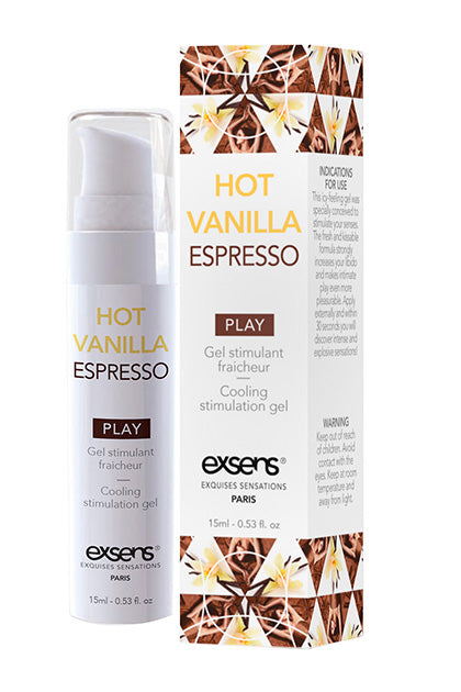 Cooling Stimulation Gel Hot Vanilla Espresso 15 ml.